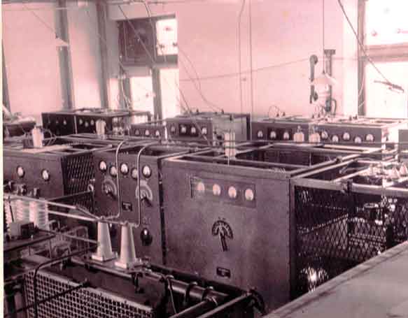 The equipment at ZLW in 1937